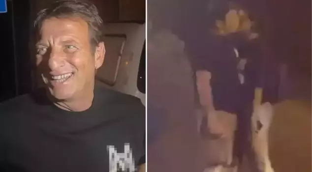 Even smaller than his daughter Zehra! Kaya Çilingiroğlu was caught on camera, lip to lip, with his 22-year-old girlfriend.