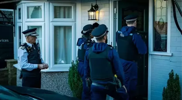 In England, the police have started to arrest individuals involved in violent incidents through dawn operations.