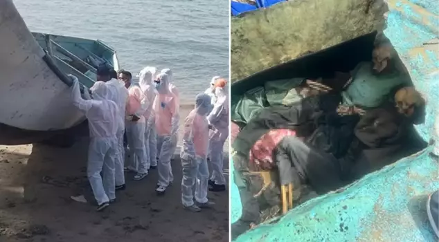 Horrible incident in the Dominican Republic! 14 bodies were found on a boat along with drugs.