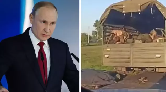 Explosive claim that will infuriate Putin! Ukraine allegedly strikes Russian convoy; 400 soldiers killed.