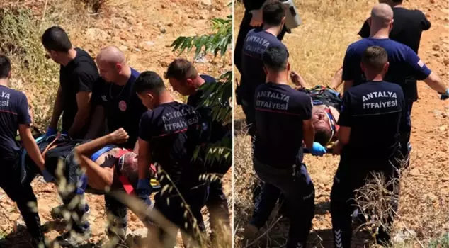 He was dying while trying to use the toilet! The intoxicated man fell from a 20-meter cliff.