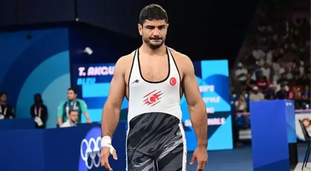 Our national wrestler Taha Akgül won a bronze medal at the Paris Olympics.