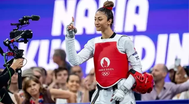 Our national taekwondo athlete, Nafia Kuş Aydın, won a bronze medal at the Paris Olympics.