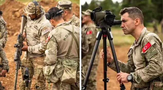 The success of the Turkish soldier left a mark on the Best Sniper Competition.