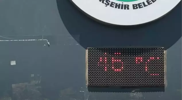 Şanlıurfa is on fire! The thermometers show 46 degrees.