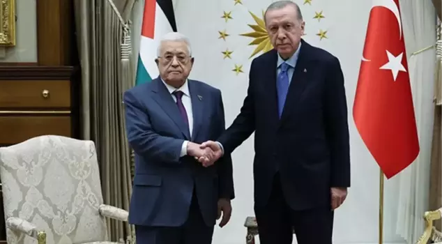 President Erdogan met with Palestinian President Abbas.