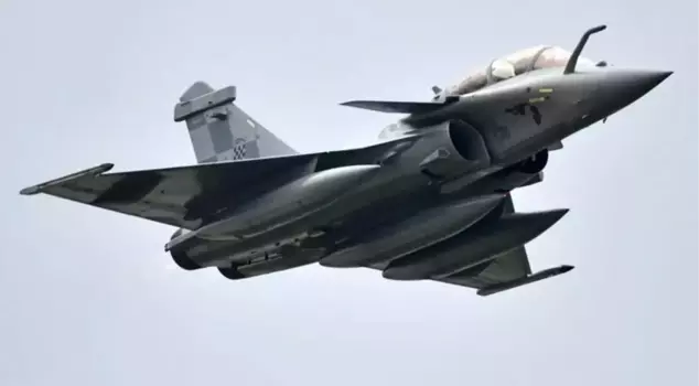 Two fighter jets collided in the air in France.