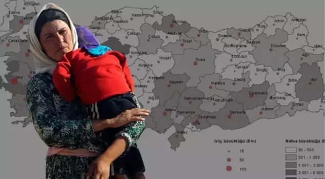 Turkey's 2023 report card! The province that receives the most migration is also the one that gives the most.