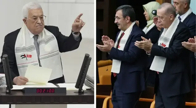 New details from Abbas' historic speech! As soon as Erdogan heard that statement, he stood up.