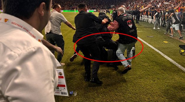 Fenerbahçe President Ali Koç was attacked during the away match against Göztepe.