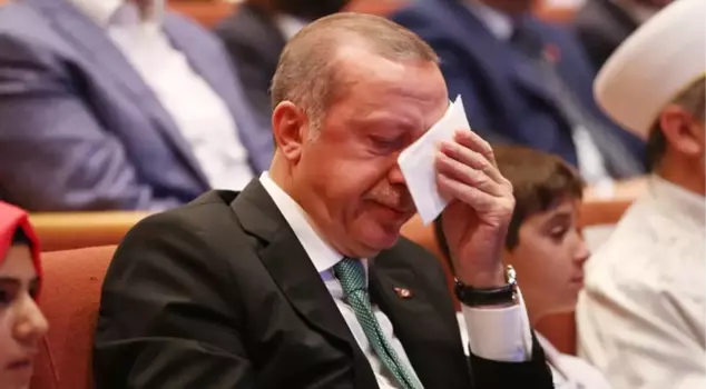 The author of the poem that made President Erdogan cry has been taken into custody.