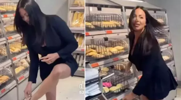 The social media influencer who took off his underwear and threw it onto the bread shelf at the supermarket he visited, received a huge backlash.