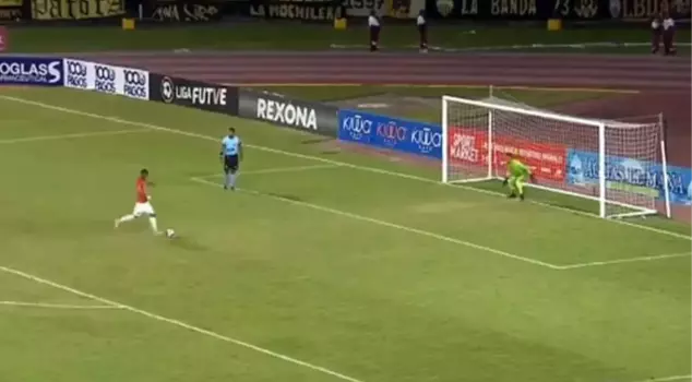 No one would believe it without a video! They threw all the penalties out to protest the referee.
