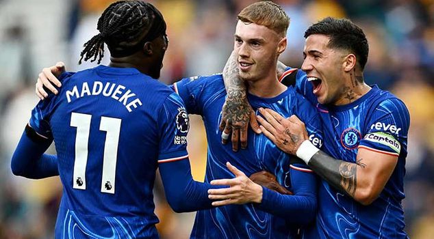 Historic match in the Premier League! Chelsea defeated Wolverhampton 6-2.