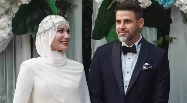 Romantic celebration from Reshad Strik to Gamze Özçelik: My lady