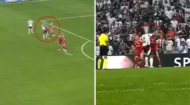 Football fans are divided! Should Ciro Immobile have been shown a red card?