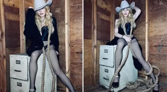 66-year-old Madonna left mouths open with the bold photos she shared on Instagram.