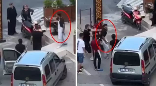 They beat and stabbed the man who harassed his wife! New footage has emerged regarding the incident.