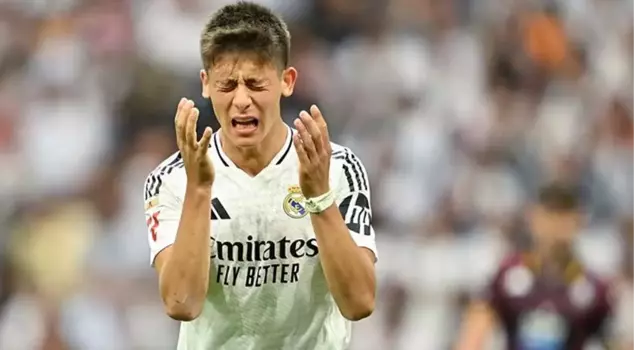 Panic of Arda Güler at Real Madrid