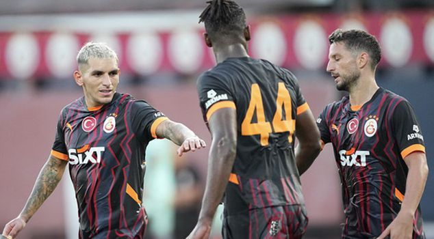 They scored goals while resting! Galatasaray had a different recipe in the friendly match.