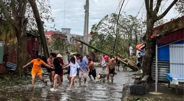 At least 59 people have lost their lives due to the floods and landslides caused by Typhoon Yagi in Vietnam.