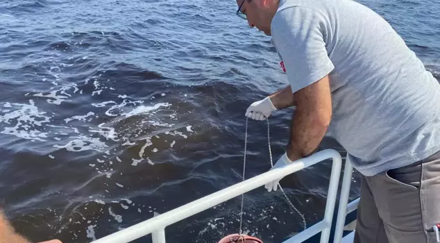 A fine of 1.8 million lira has been imposed on the municipality regarding the pollution in Izmir Bay.