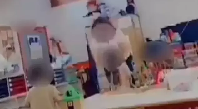 Scandal of violence in a kindergarten in France: Teacher applied violence to a 3-year-old girl.