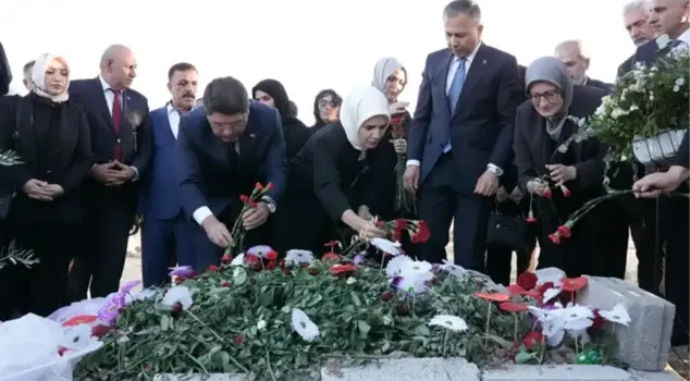 Three ministers visited Narin's grave in Diyarbakır! They did not meet with any of Narin's relatives.