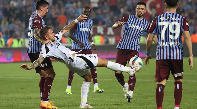 No winner in the epic match! Trabzonspor and Beşiktaş drew 1-1.