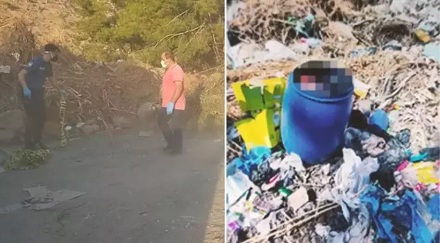 Horror in Mersin! The professor was found dead inside a barrel with his hands and feet tied.