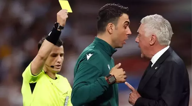 Moments that left a mark on the night! Ancelotti walked towards Halil Umut Meler.