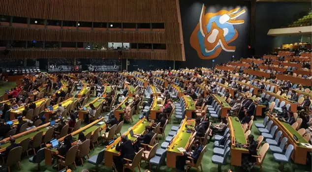 The resolution proposed by Palestine, which includes Israel's withdrawal, was accepted at the UN.