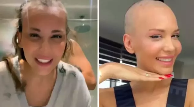 المغنية الشهيرة شيمال، التي عادت إليها المرض، قامت بحلق شعرها.