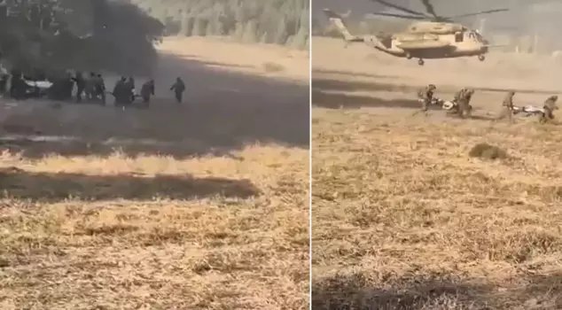 Hezbollah released footage of Israeli soldiers being defeated while attempting to infiltrate a village in Lebanon.