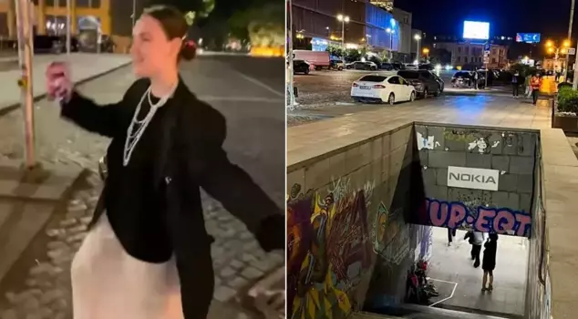 A young girl who was recording a video singing with her friend in Tbilisi fell into an underpass and lost her life.