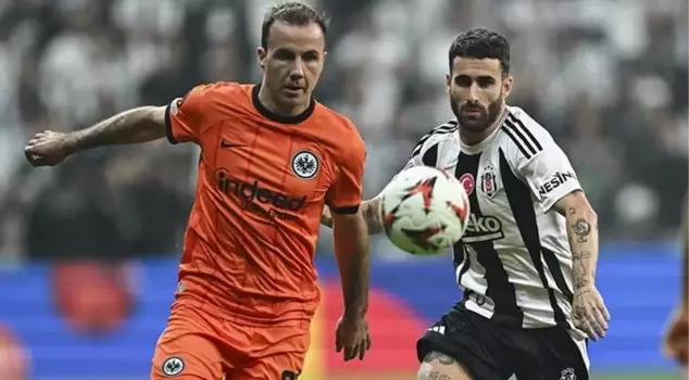 Beşiktaş lost to Eintracht Frankfurt 3-1 at home.