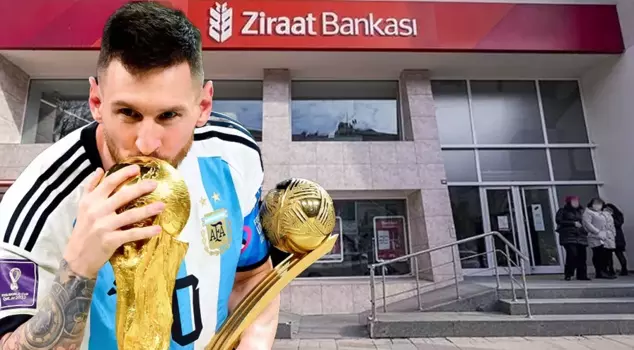 Lionel Messi has become the new face of Ziraat Bank.