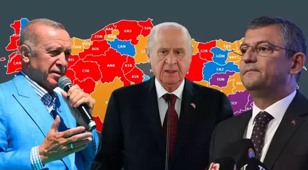 The research was conducted in 39 provinces! There are big surprises in the latest election poll.