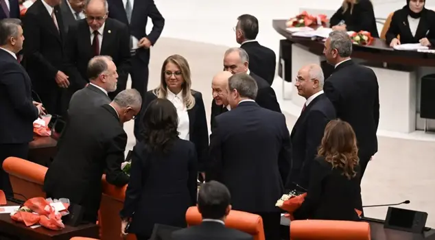 New seating plan in the Turkish Grand National Assembly! MHP moves next to the DEM Party.
