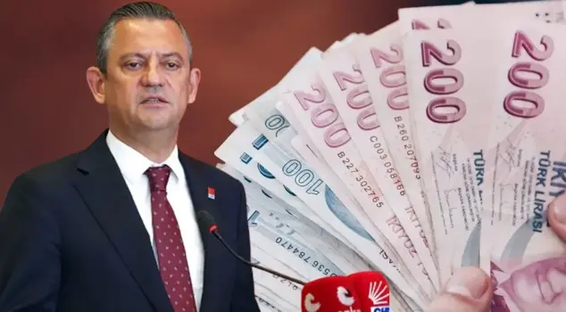 The leader of the CHP, Özel, provided a figure for the new minimum wage in 2025.