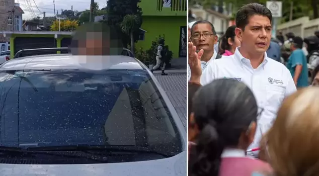 Chilling images from Mexico: The mayor's head was severed.