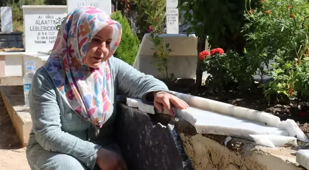 The woman who rejected marriage proposals experienced the shock of her life when she visited her husband's grave.