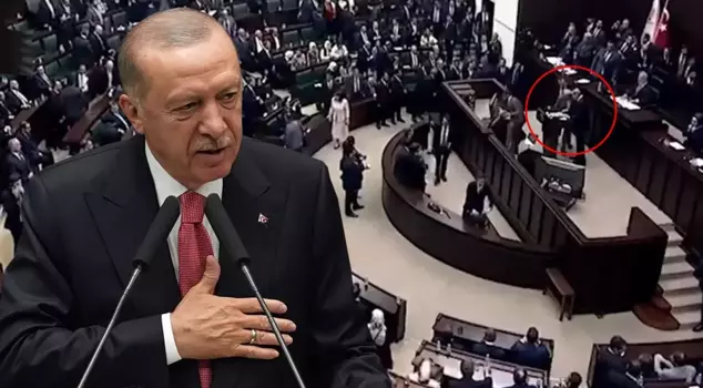 President Erdoğan did not like the badges: 