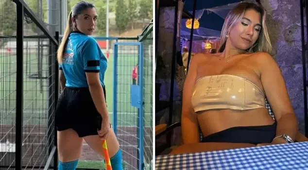 Despite being expelled after a sexual intercourse video, the Turkish referee's post went viral.