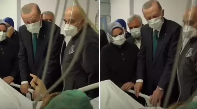 Seeing you writhing in pain, President Erdoğan consoled: You are my child.