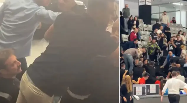 Allegation of AK Party Chairman insulting Beşiktaş official: Kicks and punches were flying in the air.