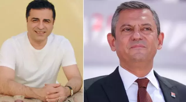 سلح الدين دميرتاش الذي زاره أوزغور أوزيل يرسل رسالة حول 