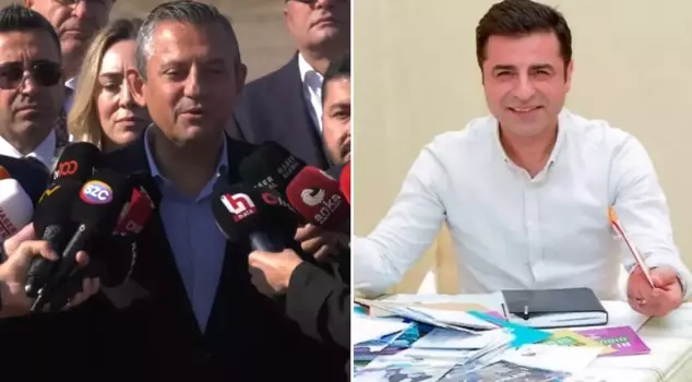 The first words of CHP Chairman Özel after meeting with Selahattin Demirtaş.