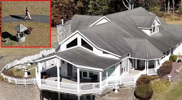 The house of FETÖ leader Fethullah Gülen has been captured on camera.