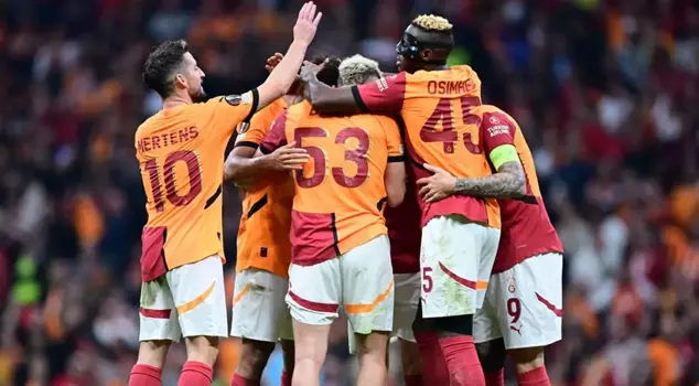 Galatasaray defeated Elfsborg 4-3 in the UEFA Europa League.